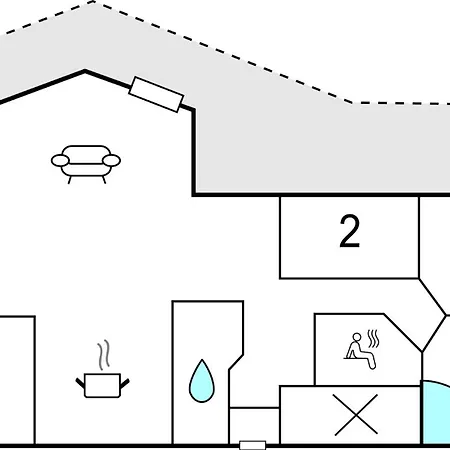 Prázdninový dům Cozy In Rudkobing With Sauna *